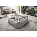 Bild in Galerie-Betrachter laden, Laboni OUTDOOR Hundebett - SMOOTH BLACK SILK