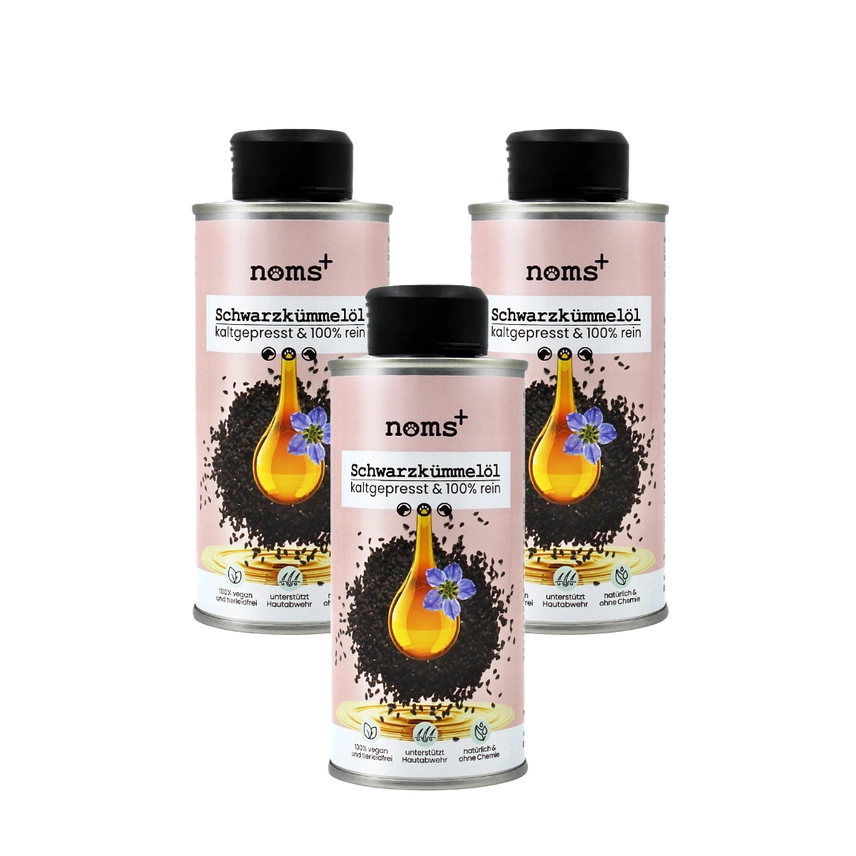 Premium Schwarzkümmelöl für Hunde