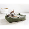 Bild in Galerie-Betrachter laden, Laboni CLASSIC Hundebett - ECO OLIVE