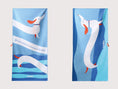 Bild in Galerie-Betrachter laden, The Beach Towel (160×80 cm) – leichtes, schnelltrocknendes Mikrofaser-Handtuch (Dackel-Edition)