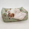 Bild in Galerie-Betrachter laden, Hundebett Box Bett Flowers