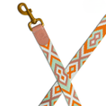Bild in Galerie-Betrachter laden, Kollektion Très chic - Set Hundehalsband und Leine - Mint/Orange