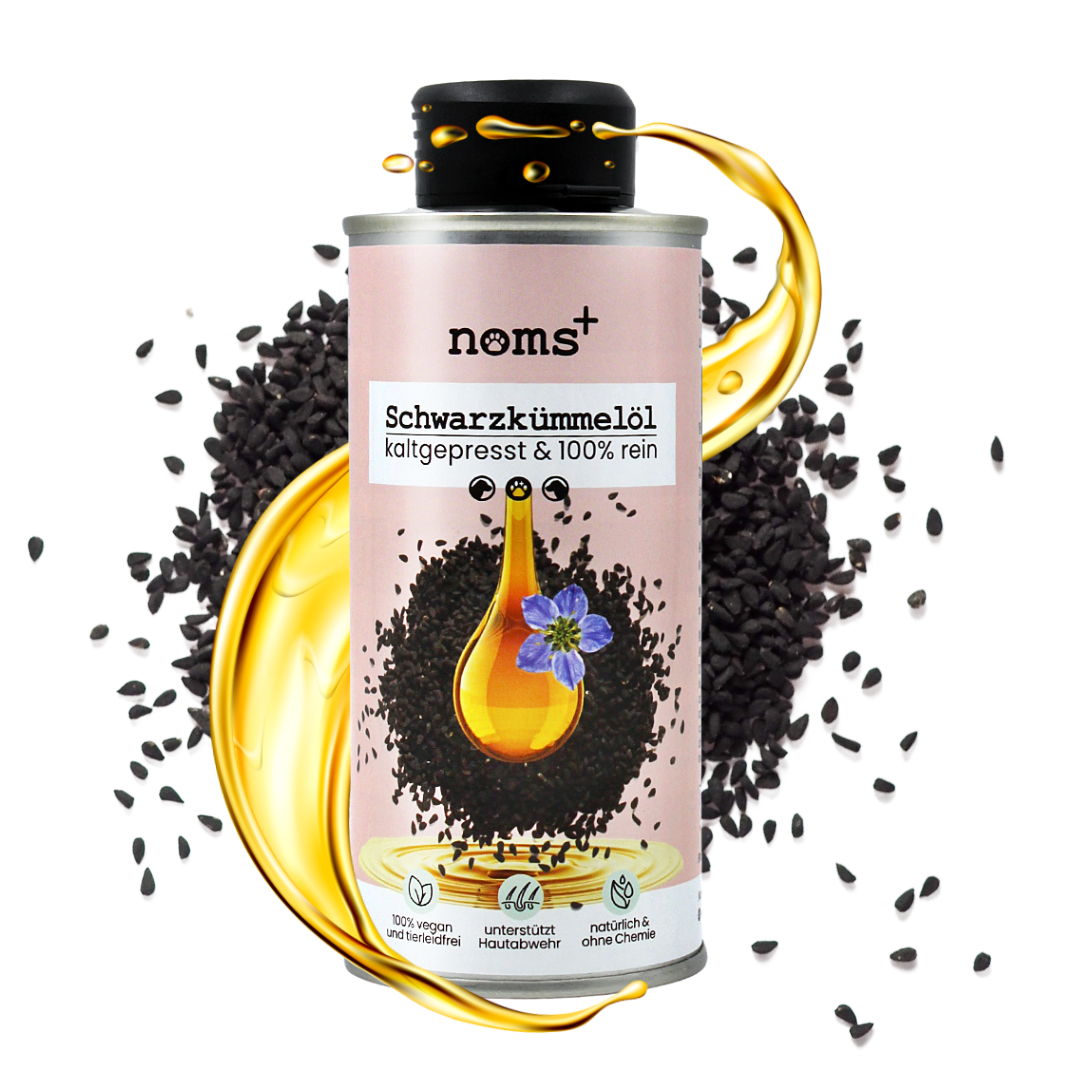 Premium Schwarzkümmelöl für Hunde
