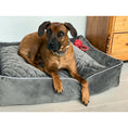 Bild in Galerie-Betrachter laden, CLASSIC Hundebett - OXFORD STONE