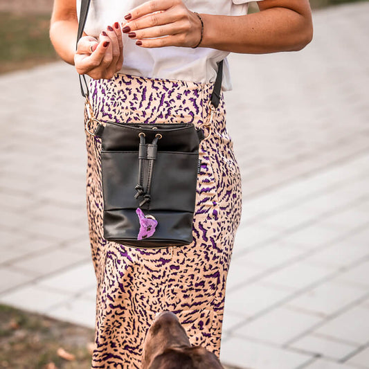 Premium Leckerlibeutel - All in One - Schwarz