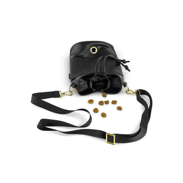 Premium Leckerlibeutel - All in One - Schwarz