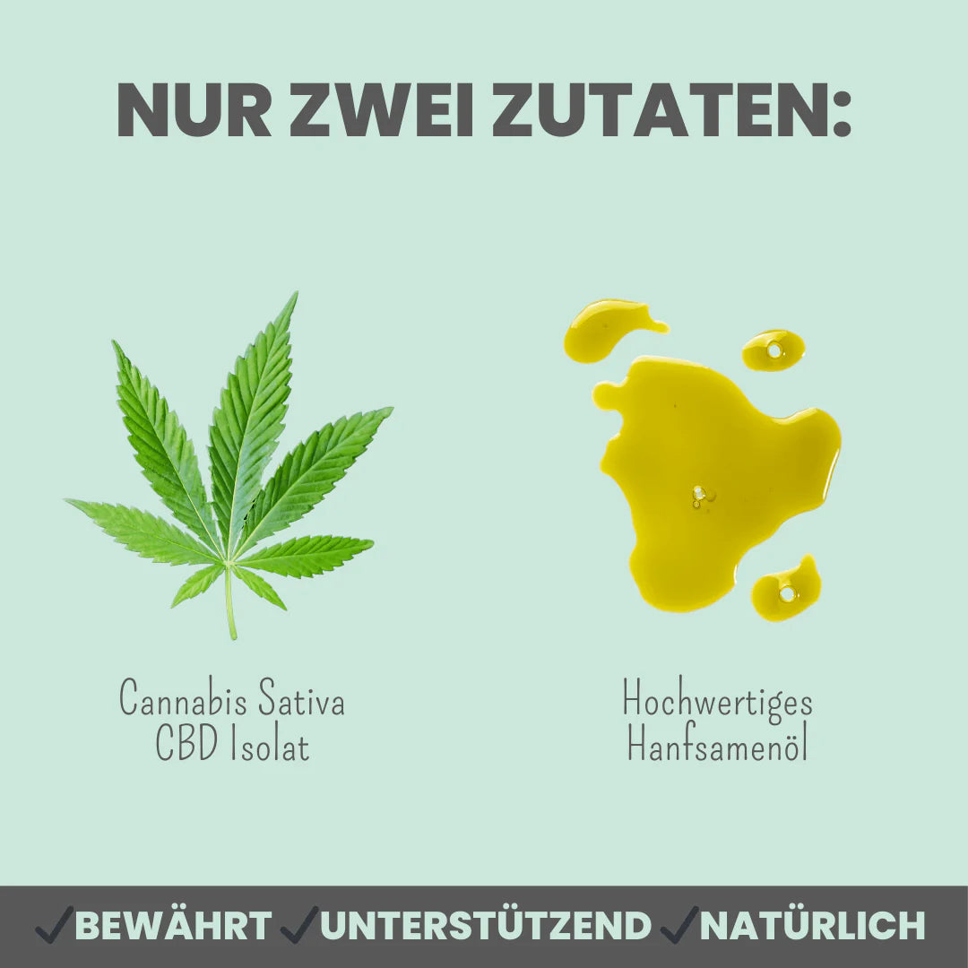 15% CBD Tropfen für Hunde und Pferde