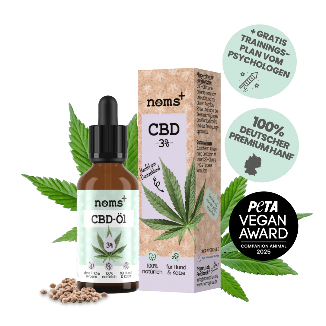 3% CBD Tropfen für Katzen und kleine Hunde 10ml
