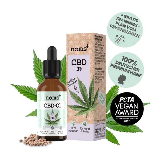 3% CBD Tropfen für Katzen und kleine Hunde 10ml
