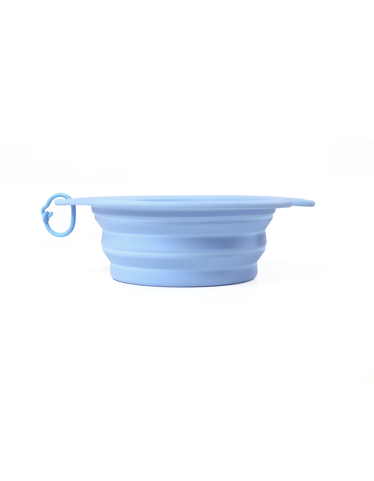 Faltbare Reisenapf 1400 ml aus blauem Silikon