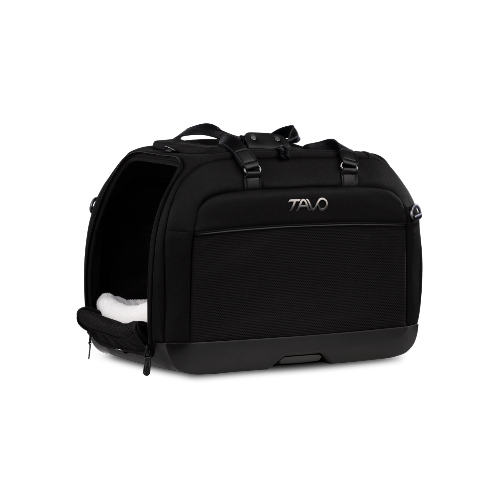 Tavo Pets Hendrick – Haustier-Autositz und flexible Transportbox