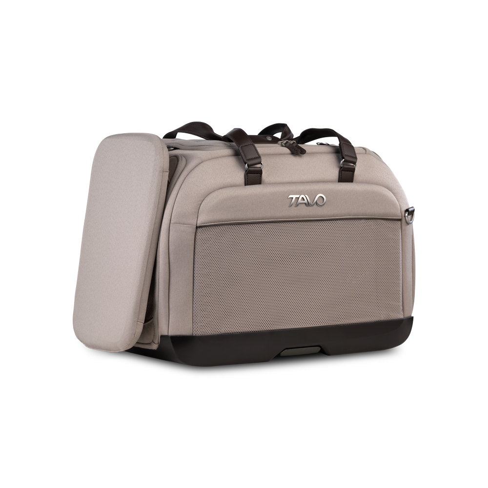 Tavo Pets Hendrick – Haustier-Autositz und flexible Transportbox