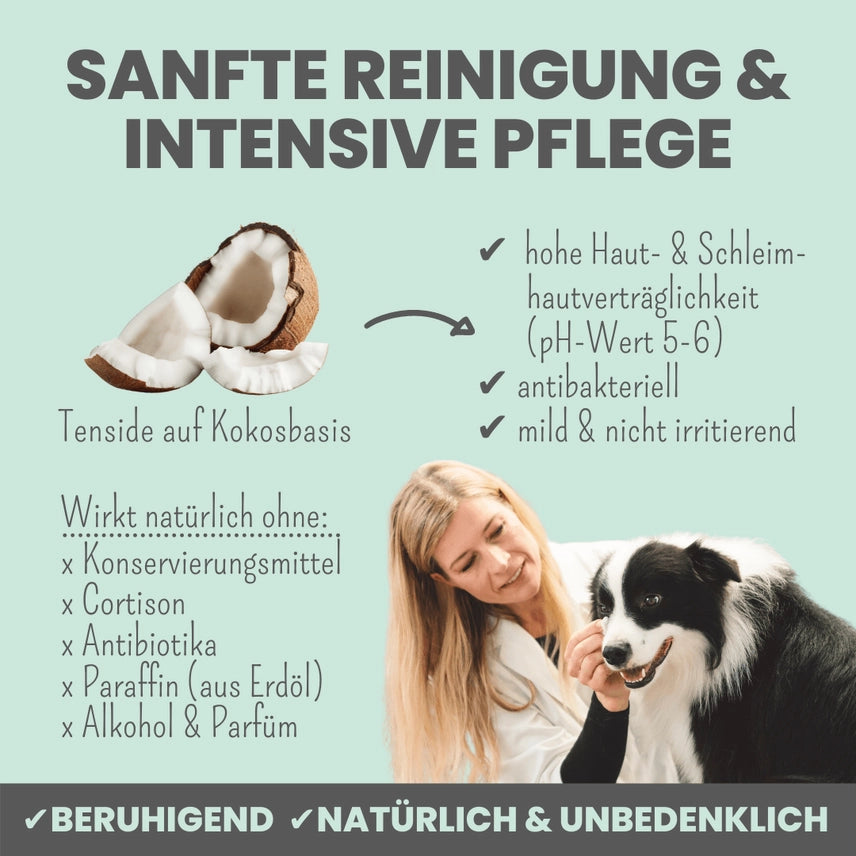 2-in-1 Augenfein Reinigung & Pflege für Hunde & Katzen