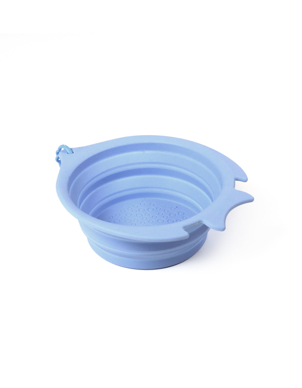 Faltbare Reisenapf 1400 ml aus blauem Silikon