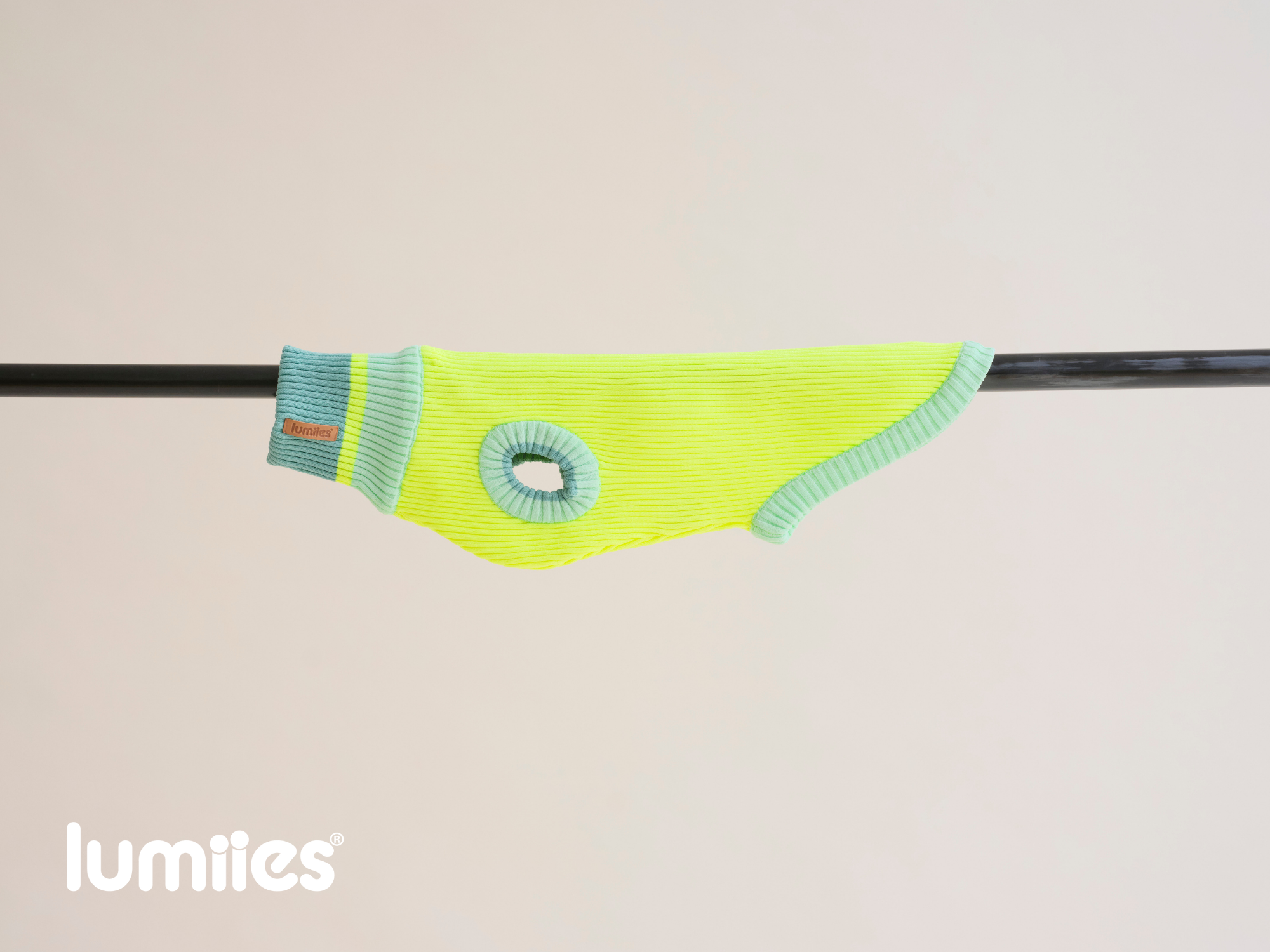 THE GLOW JUMPER von LUMIIES® - HOCHELASTISCHER NEON HUNDEPULLOVER