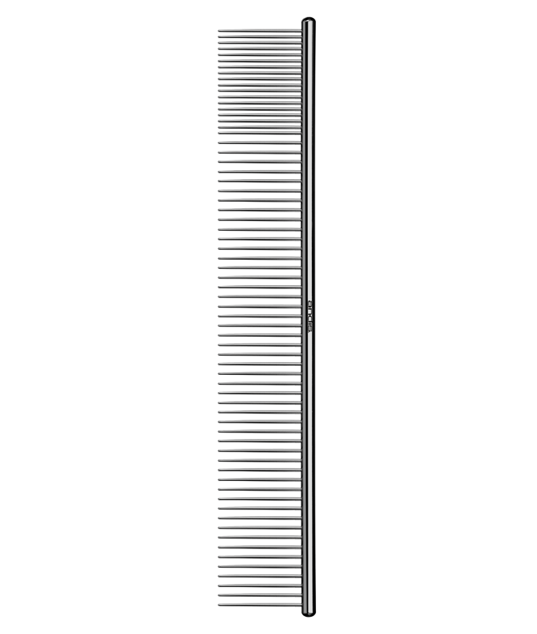 Andis® Pudelkamm / Doppelseitiger Edelstahl-Frisierkamm 25 cm