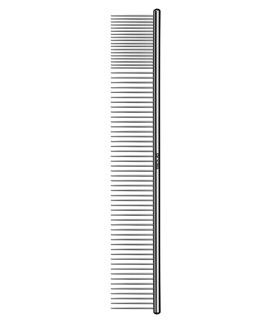 Andis® Pudelkamm / Doppelseitiger Edelstahl-Frisierkamm 25 cm