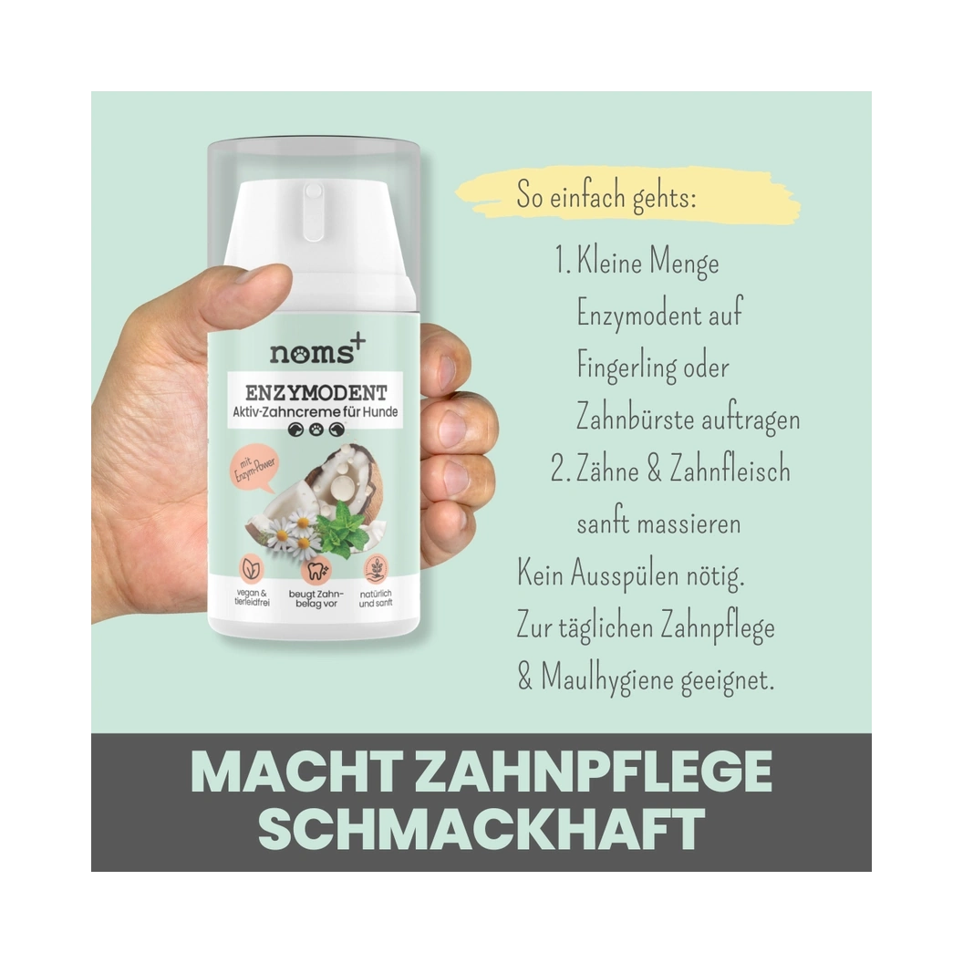 Enzymodent: Enzymatische Zahnpasta für Hunde mit natürlicher Pflege- und Präventionsformel