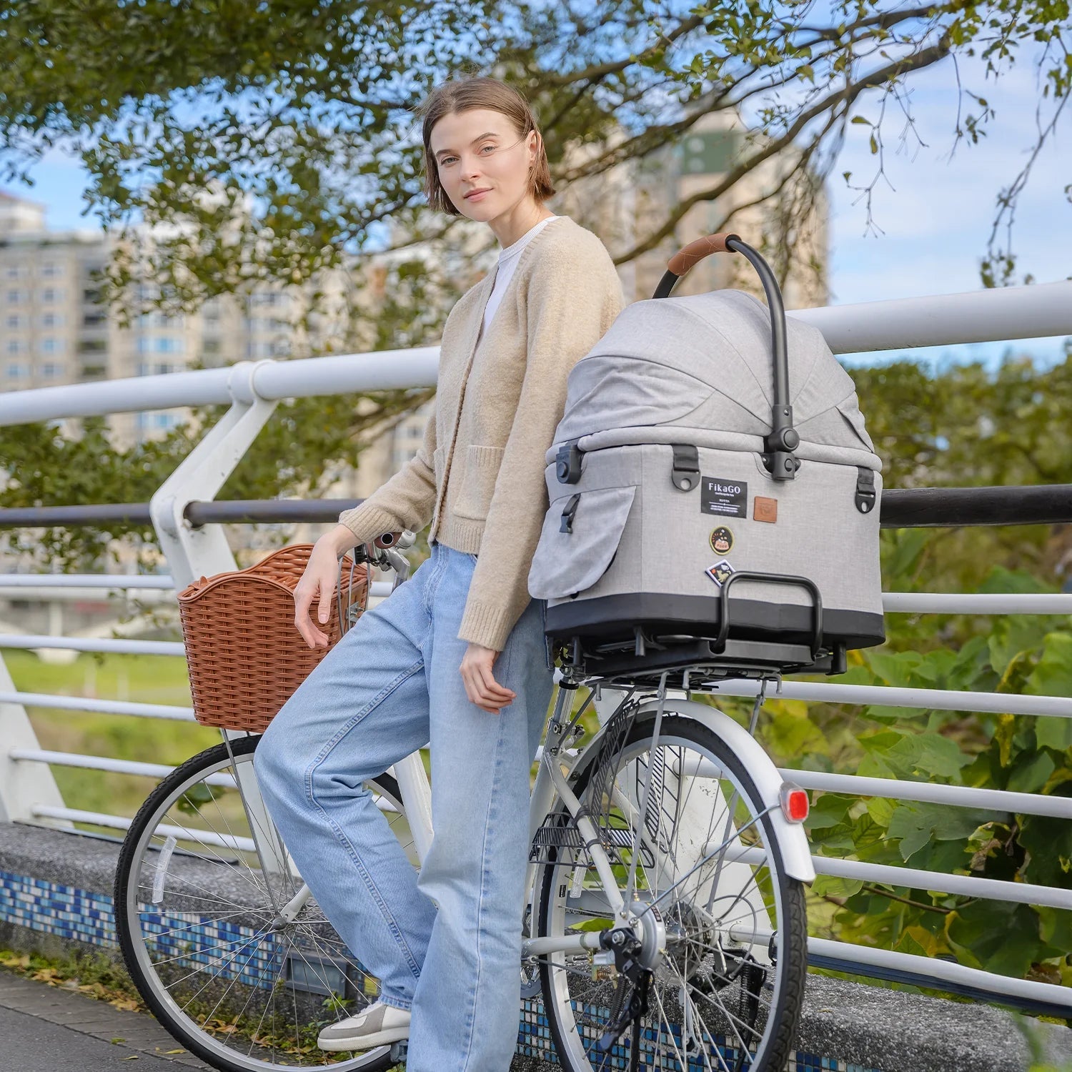 Flytta Plus – Abnehmbarer Haustier Buggy (bis zu 20 kg)