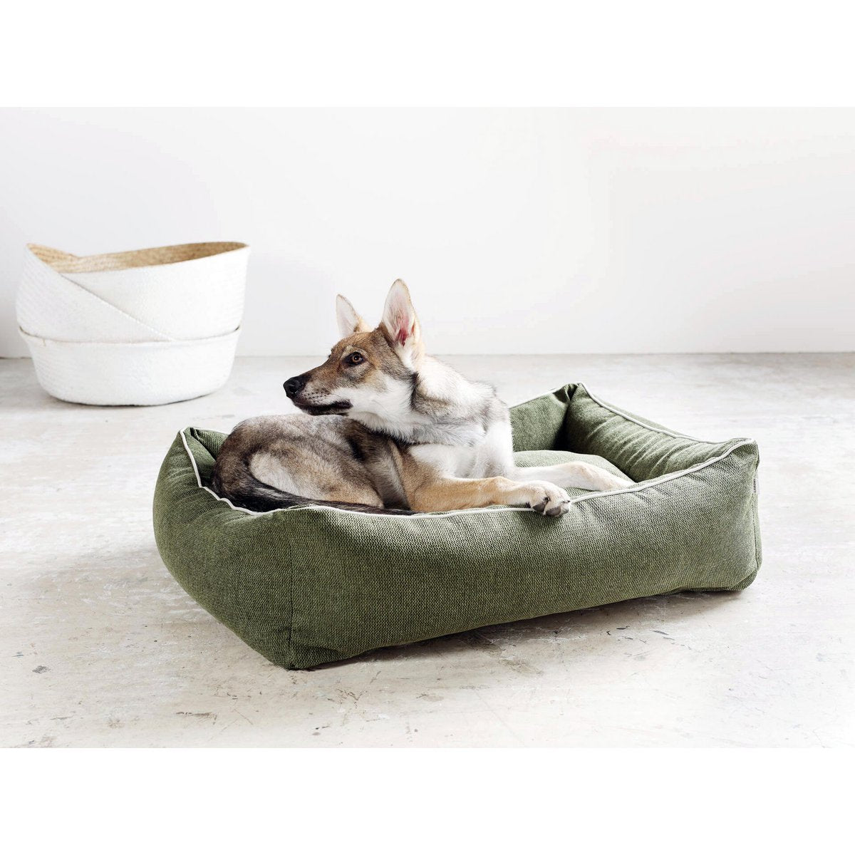 Laboni CLASSIC Hundebett - ECO OLIVE