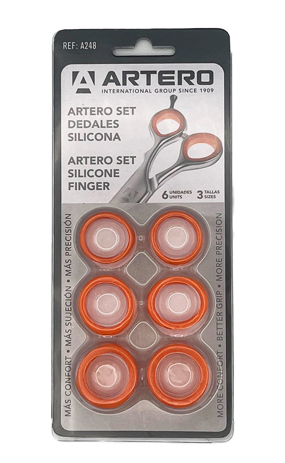 ARTERO® Weiche Silikon-Scherenaugenringe - 6 Stück im Set