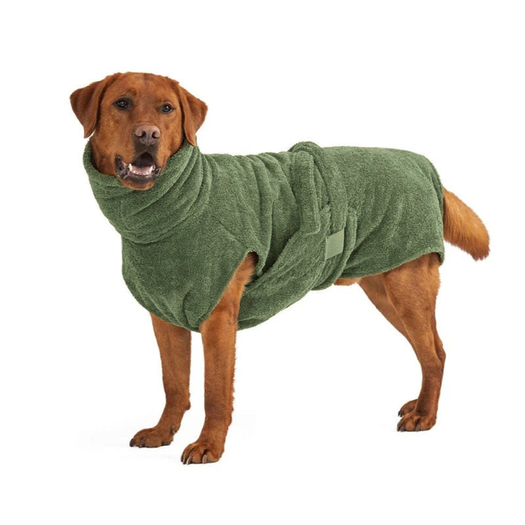 Hundebademantel aus Bio-Baumwolle