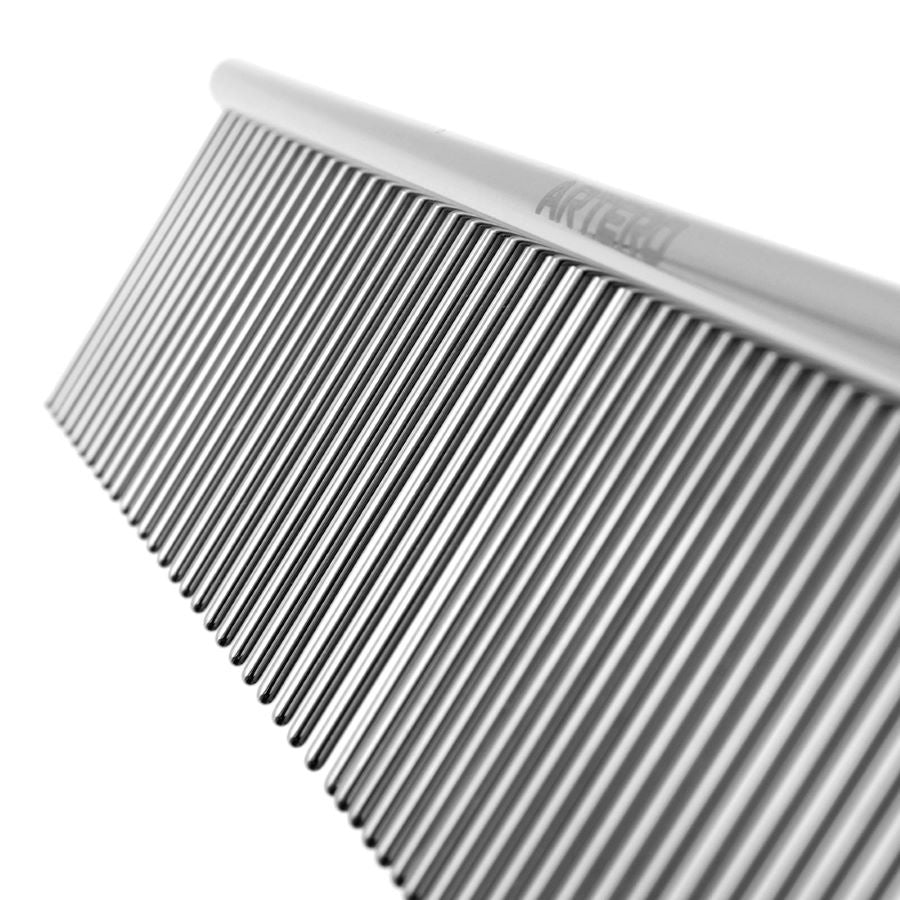 ARTERO® Doppelseitiger Frisierkamm Ginger mit langen Zinken - 18 cm