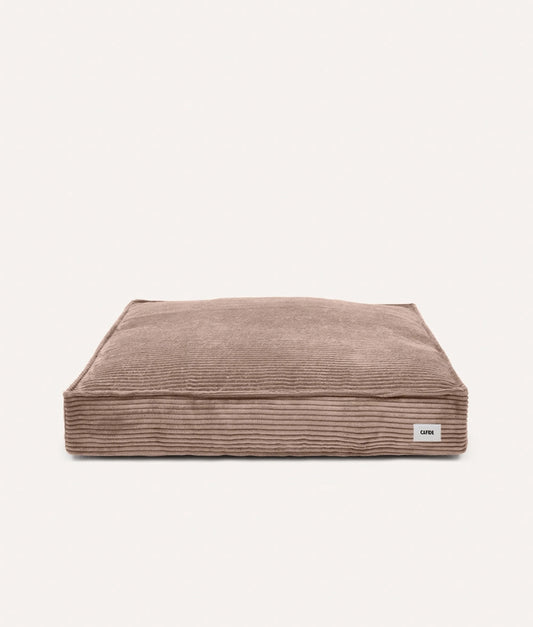 CAFIDE Beiges Cord-Hundebett „Cuadra“