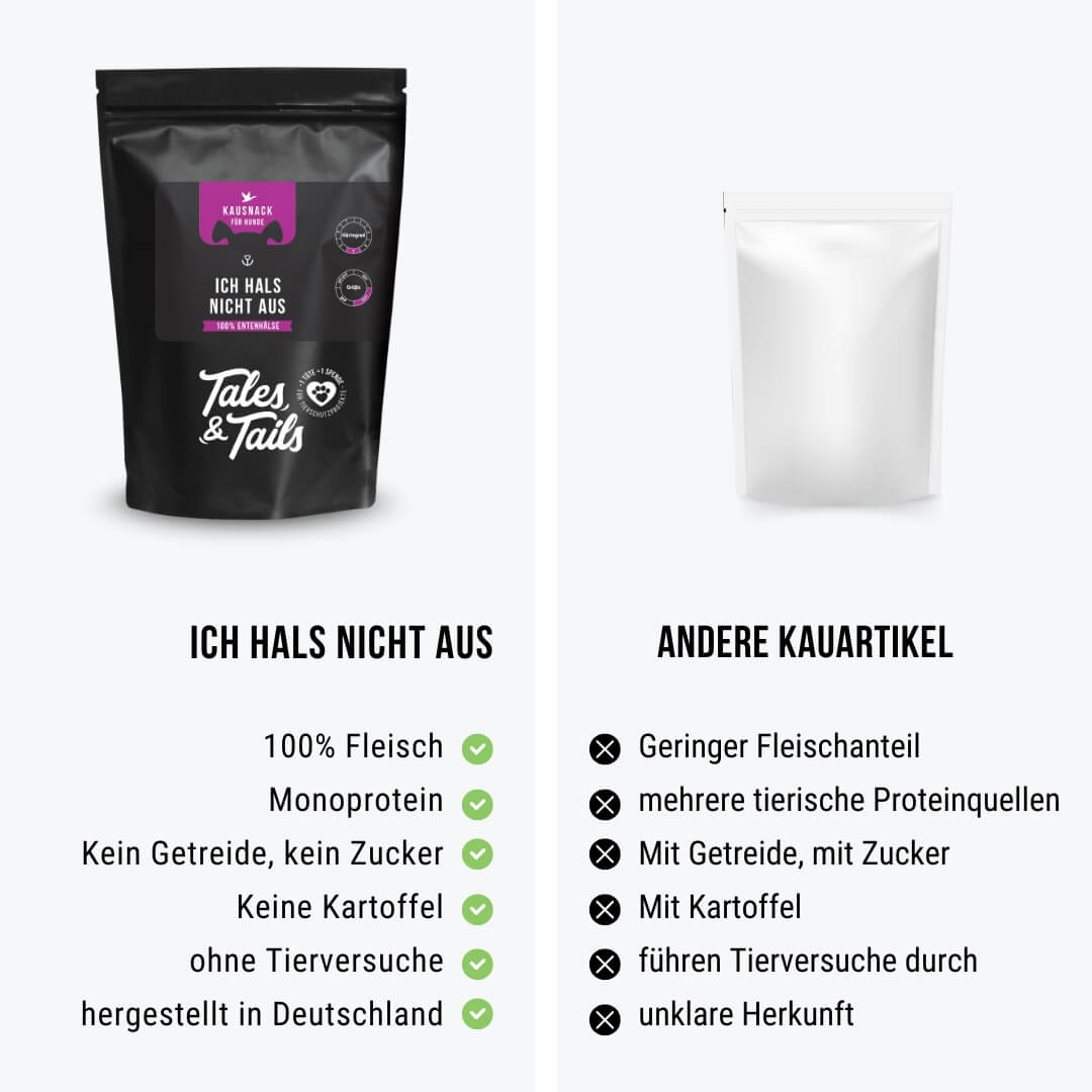 Ich Hals nicht aus - 100% Entenhälse XXL