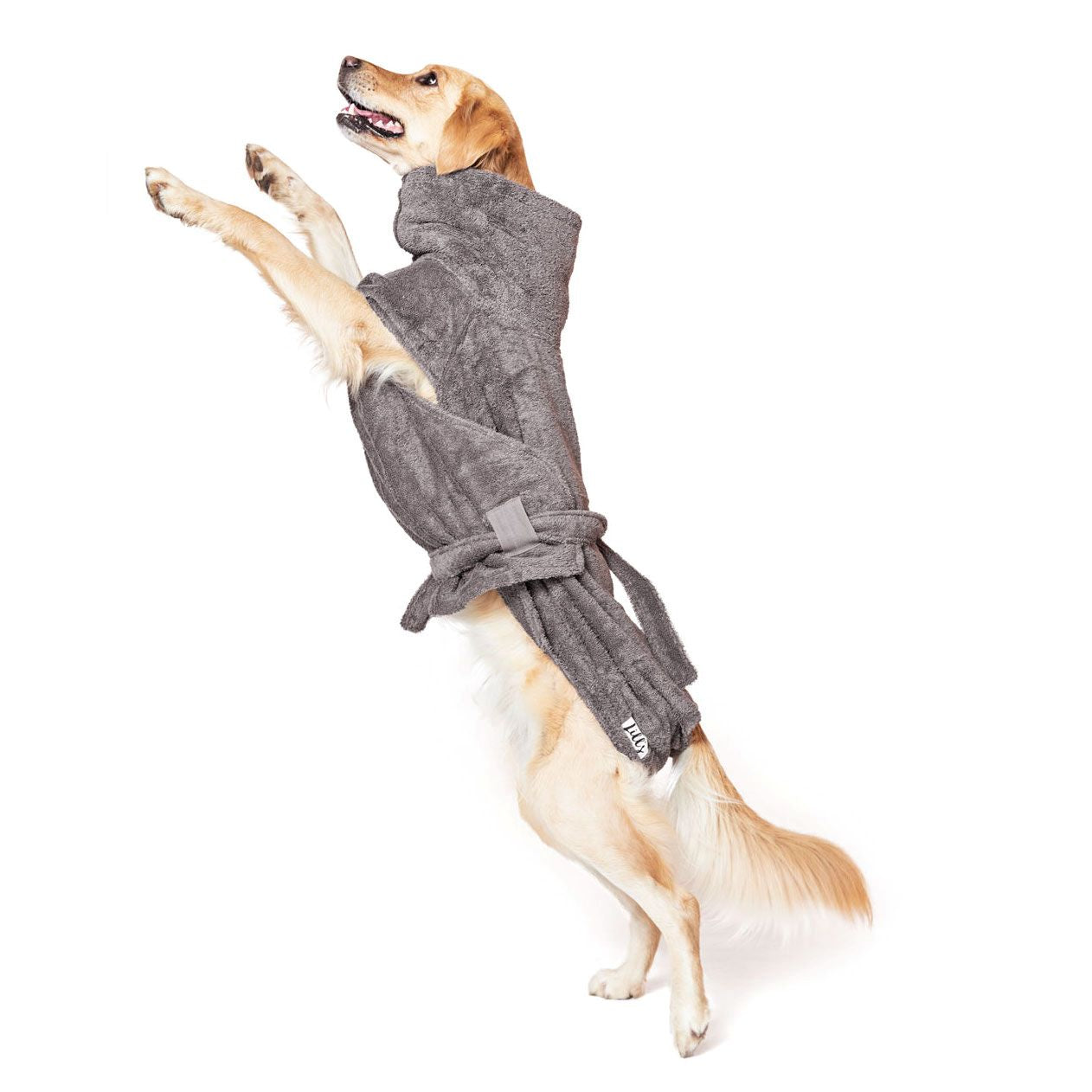 Hundebademantel aus Bio-Baumwolle