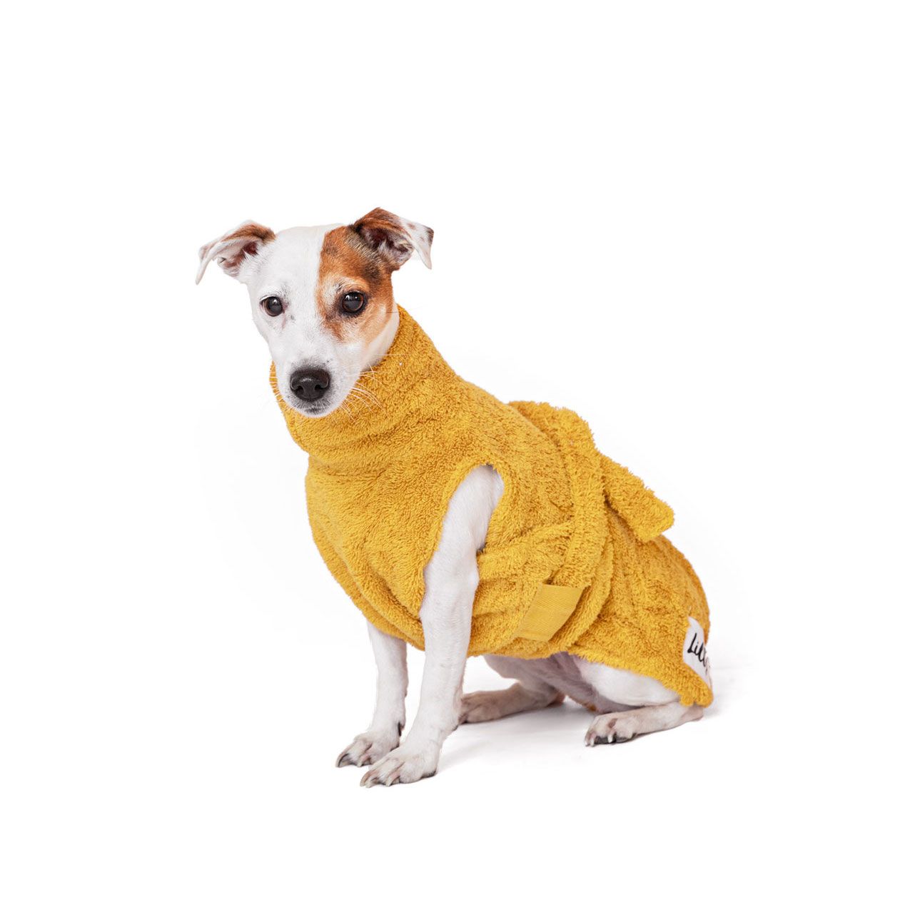 Hundebademantel aus Bio-Baumwolle