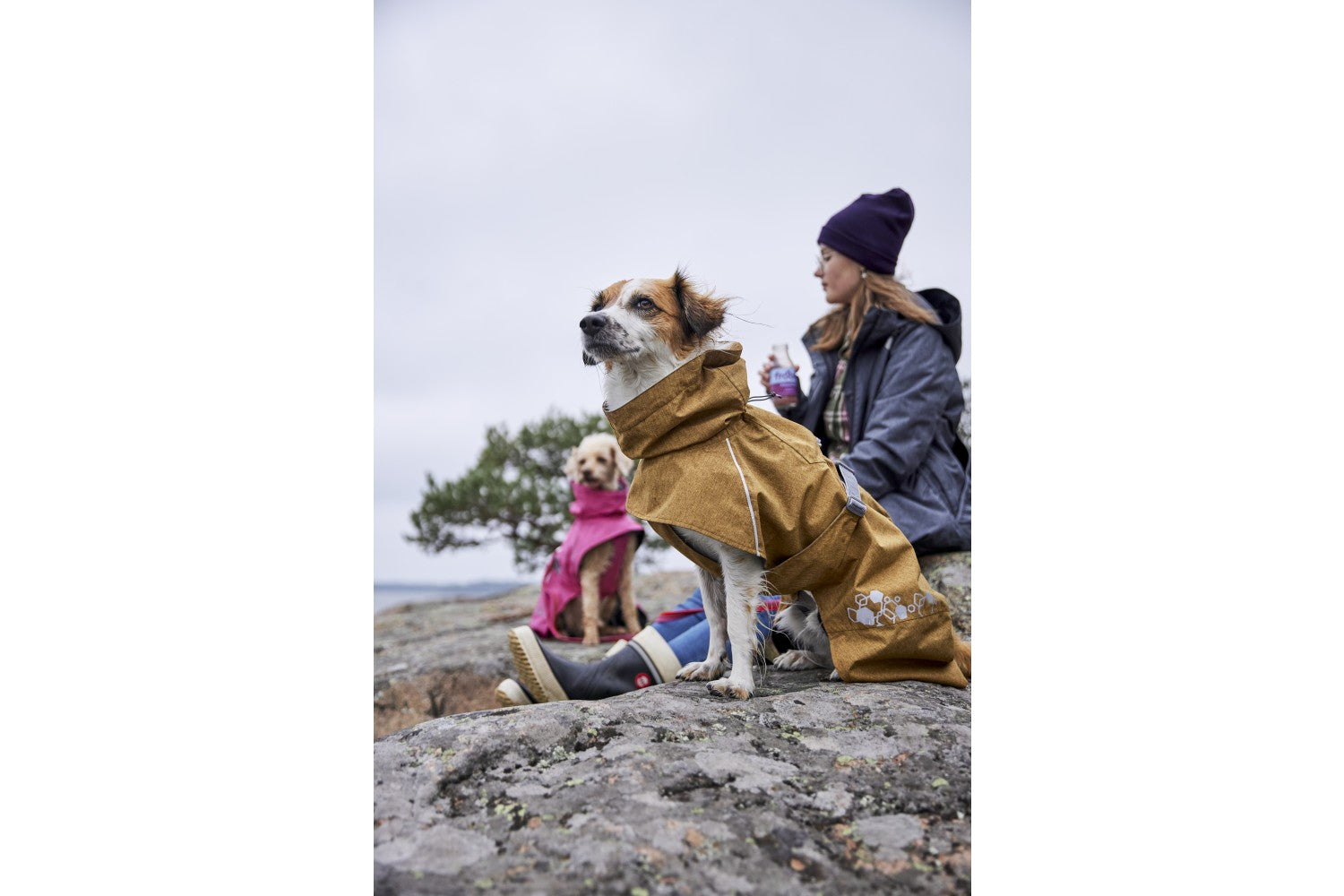 Hurtta Regenmantel Monsoon Coat II ECO