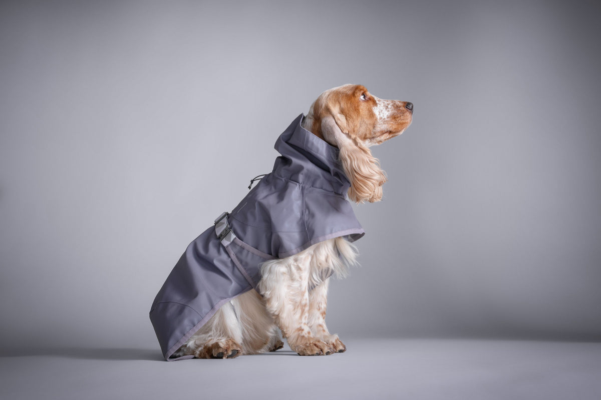 Hurtta Mudventure Reflective Coat – reflektierender Regenmantel für Hunde
