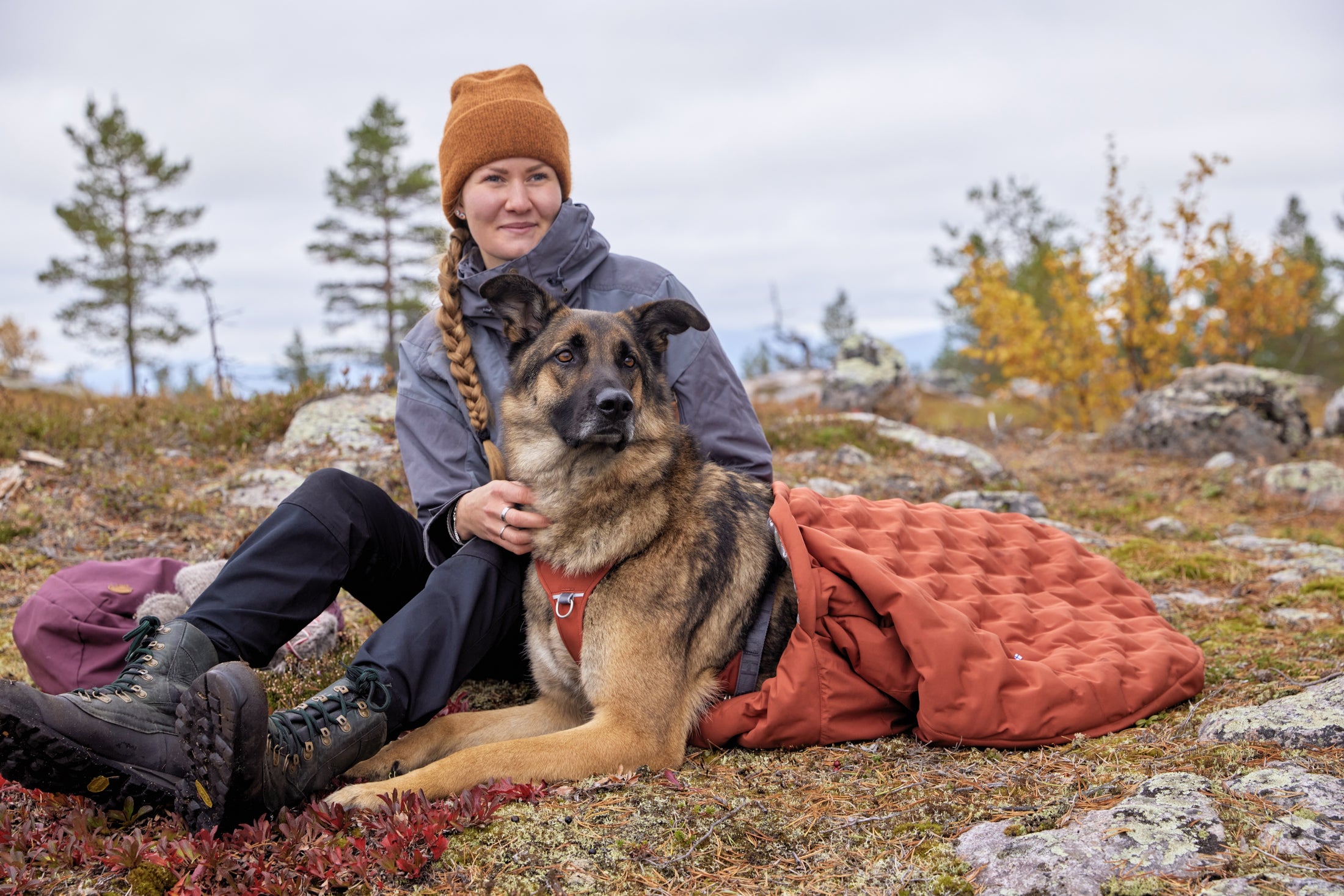 Hurtta Sleepover Hunde-Schlafsack