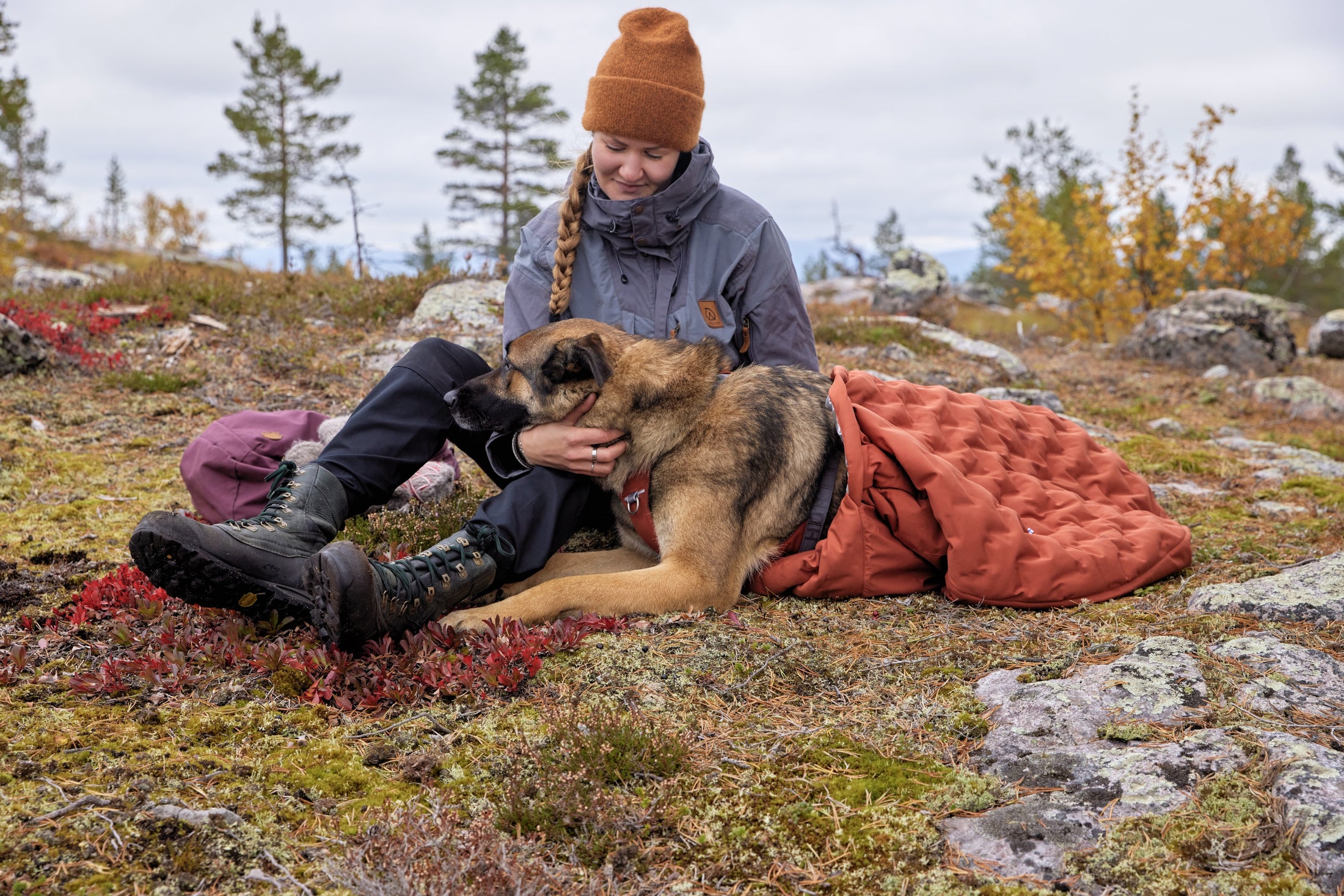 Hurtta Sleepover Hunde-Schlafsack