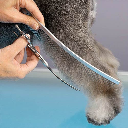 IBÁÑEZ® Gebogener Metallkamm - 25 cm