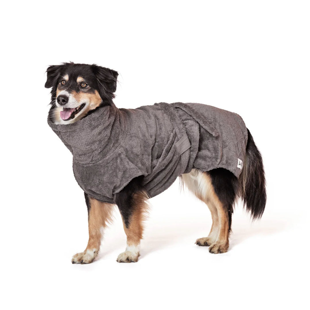 Hundebademantel aus Bio-Baumwolle