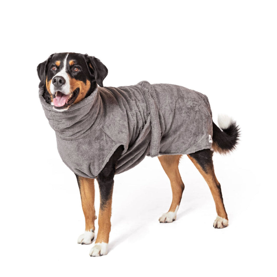 Hundebademantel aus Bio-Baumwolle