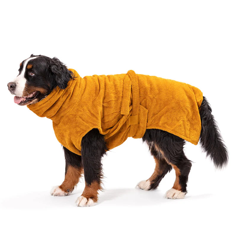 Hundebademantel aus Bio-Baumwolle