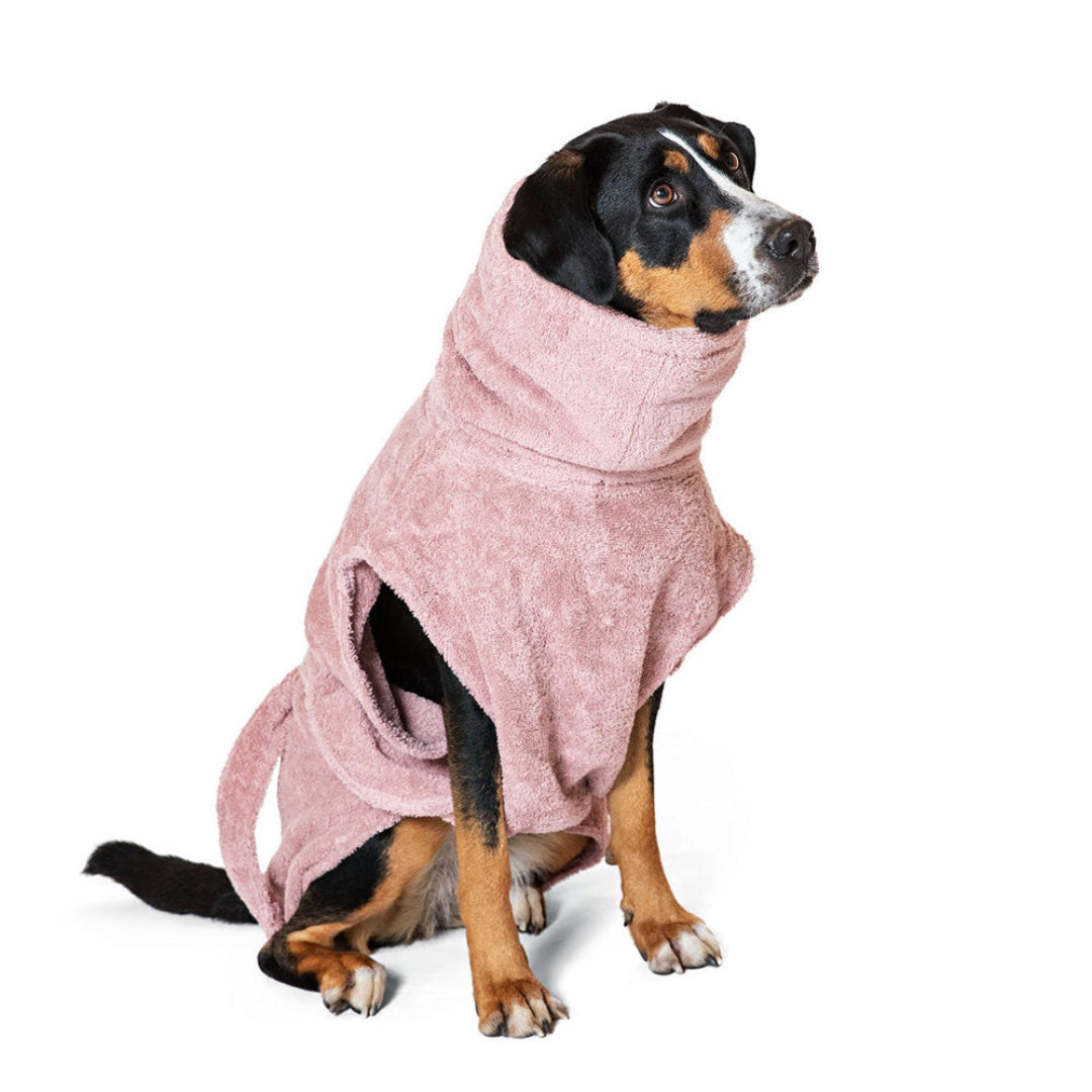 Hundebademantel aus Bio-Baumwolle