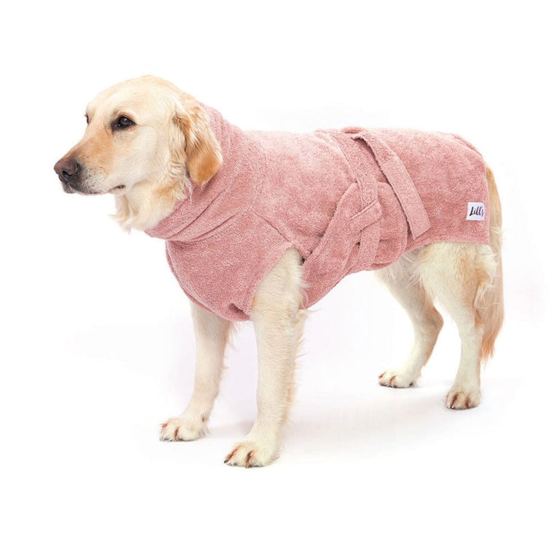 Hundebademantel aus Bio-Baumwolle