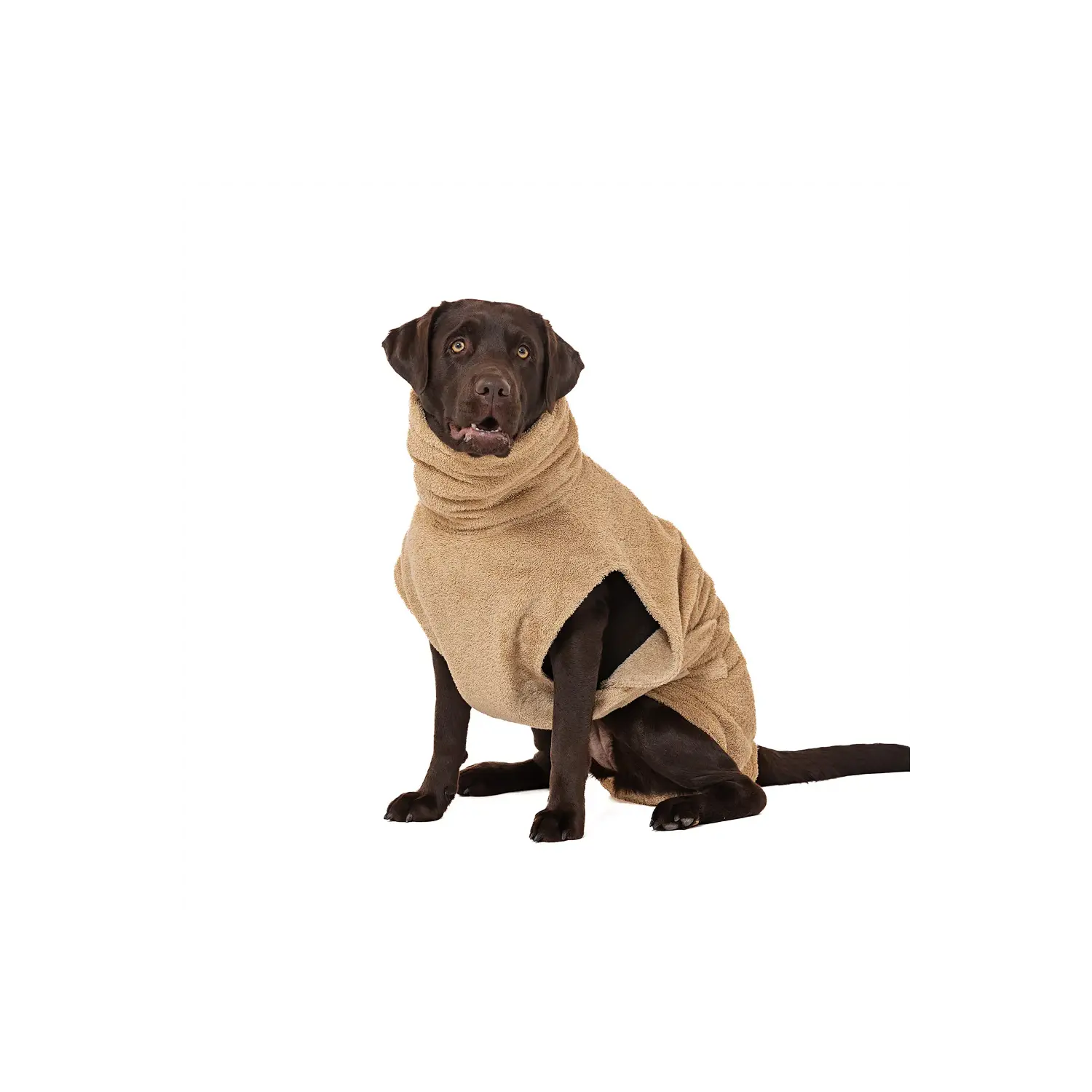 Hundebademantel aus Bio-Baumwolle