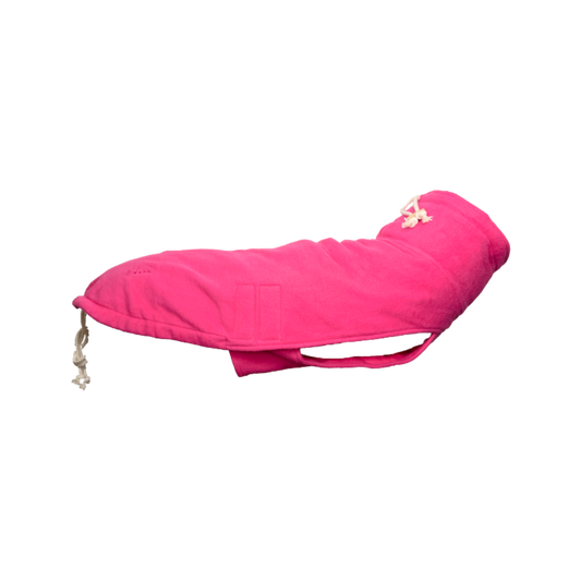Lills Hundemantel in pink aus Bio Fleece