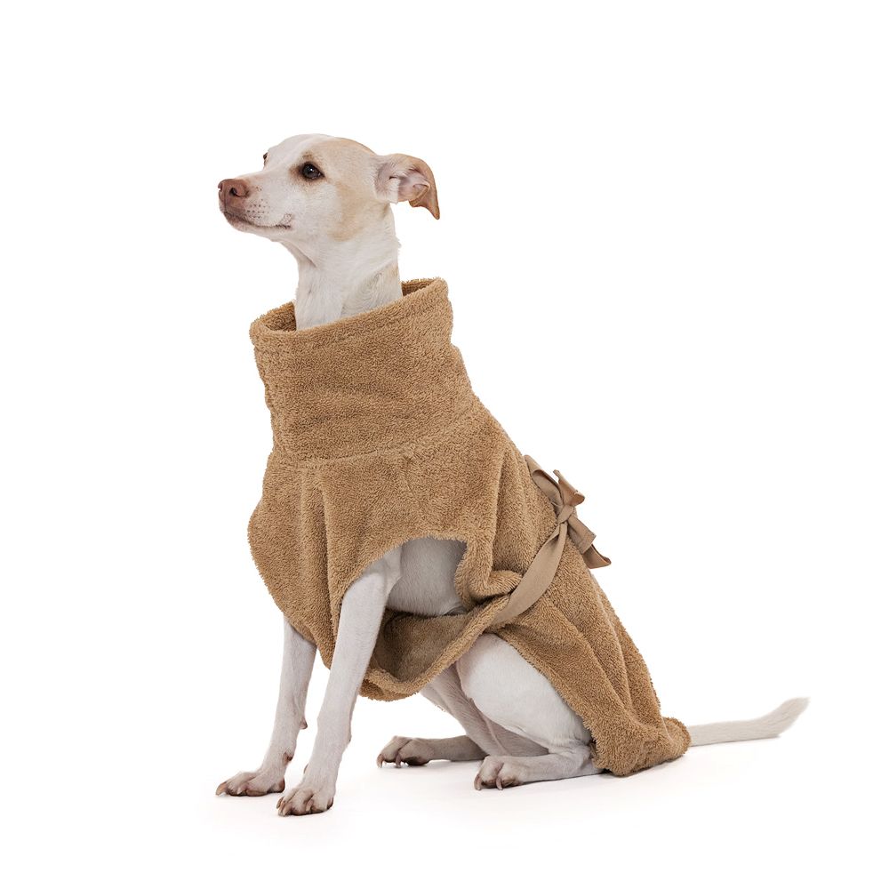 Hundebademantel aus Bio-Baumwolle
