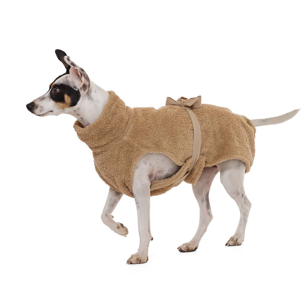 Hundebademantel aus Bio-Baumwolle