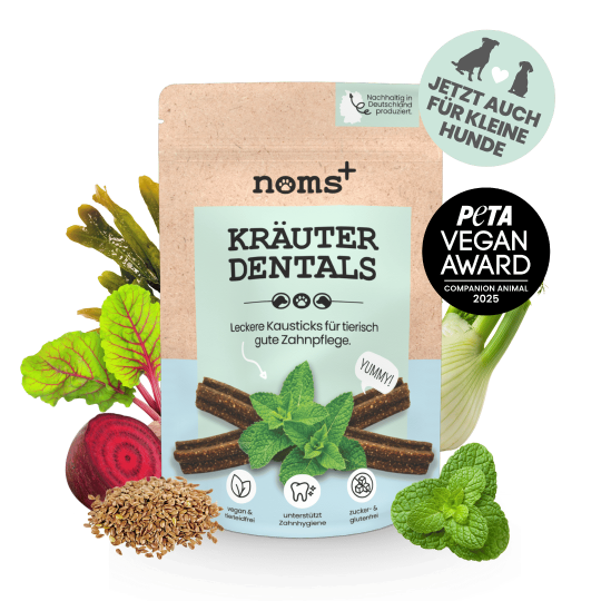 Noms+ Kräuter Dentals für Hunde zur Zahn- und Darmpflege