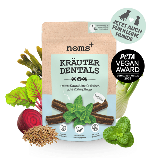 Noms+ Kräuter Dentals für Hunde zur Zahn- und Darmpflege