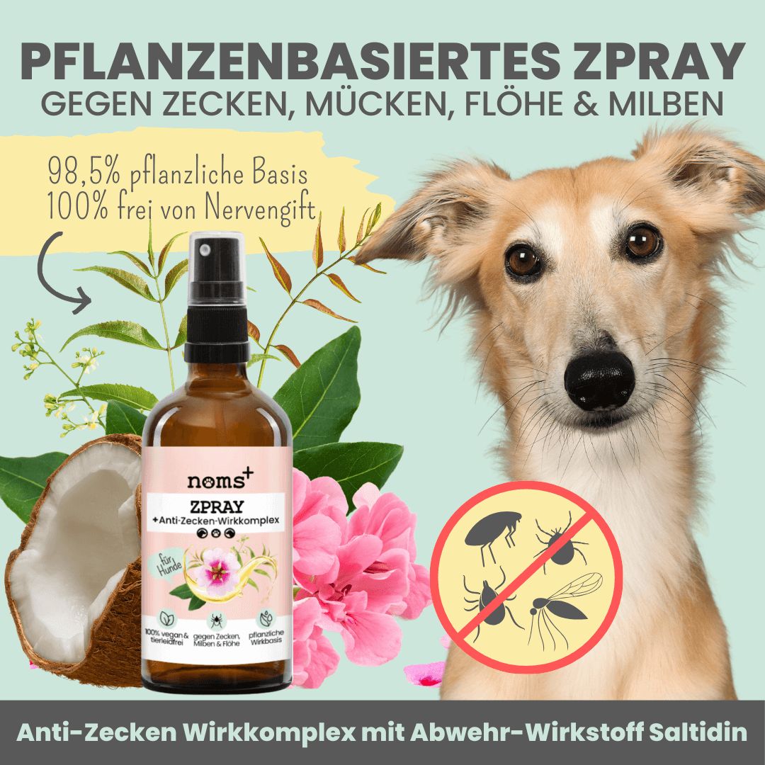 Zpray für Hunde gegen Zecken, Flöhe, Milben & Mücken