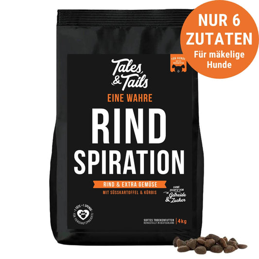 Eine wahre Rindspiration Softes Trockenfutter - Hundefutter mit Rind