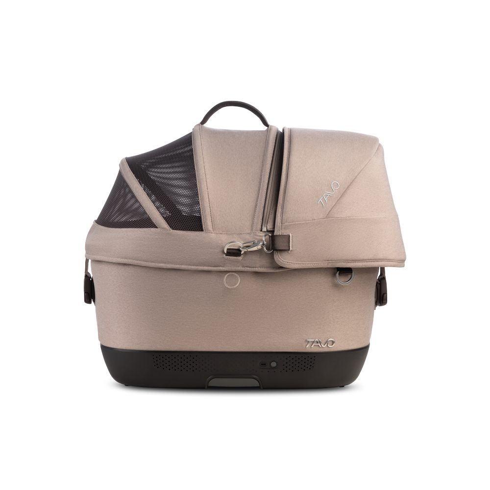 Tavo Pets Maeve™ iso wind – Haustier-Autositz mit integriertem Belüftungssystem und ISOFIX-Verankerung